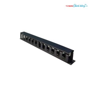 Thanh Quản Lý Cáp Ngang Có Nắp Che, Chuẩn 19" 1U