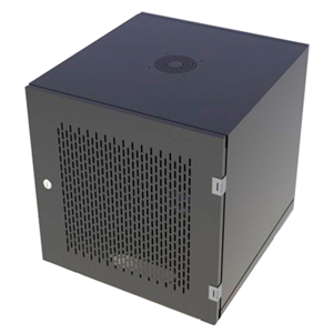 ABN-12500BBM | Tủ Mạng 12U D500, Bánh Xe, Màu Đen, Cửa Mica