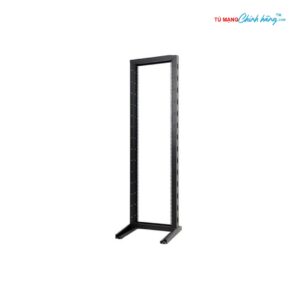 ABN-42OP | Tủ Mạng ABNRACK Open Rack 42U, Khung Đơn, Màu Đen