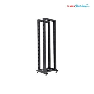 ABN-42OPD | Tủ Mạng ABNRACK Open Rack 42U, Khung Đôi, Màu Đen