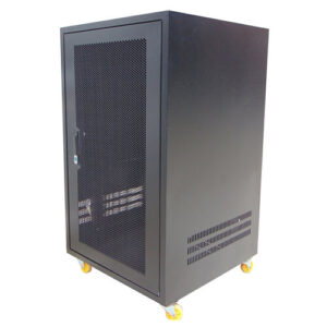ABN-20600BN | Tủ Mạng ABNRACK 20U D600, Màu Đen, Cửa Lưới