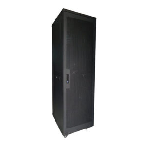 ABN-421000BN2C | Tủ Mạng ABNRACK 42U D1000, Màu Đen, Cửa Lưới, 2 Cánh Trước